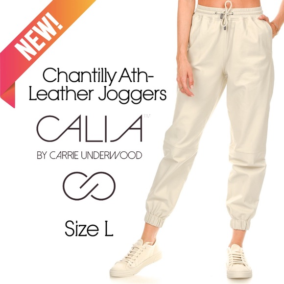 CALIA by Carrie Underwood Pants - NWT Calia by Carrie Underwood Chantilly Ath-Leather Joggers